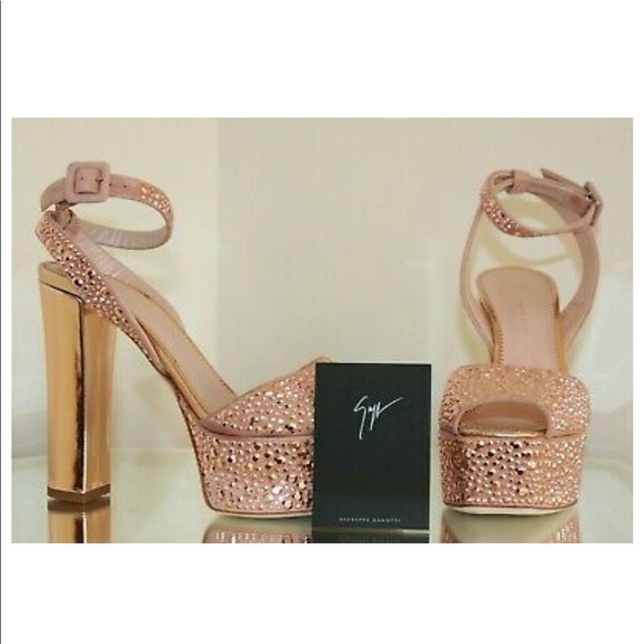 NIB Giuseppe zanotti candy rhinestone sandal 7 - Picture 2 of 6